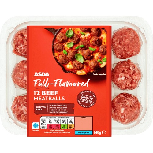 ASDA 32 Beef Meatballs (640g) Compare Prices & Where To Buy Trolley