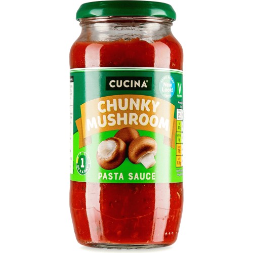 Cucina Chunky Mushroom Pasta Sauce (500g) Compare Prices & Where To