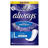 Always Daily Protect Long Panty Liners Odour Lock (46) Compare Prices