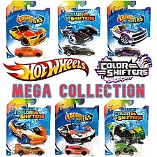 Hot Wheels Colour Shifters Mega Collection of RARE Vehicles Collect