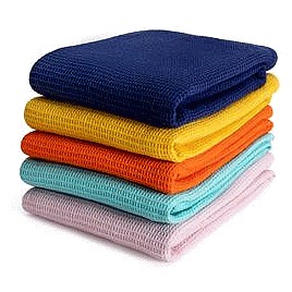 Habitat Brights Waffle Tea Towels (5) Compare Prices & Where To Buy Trolley.co.uk
