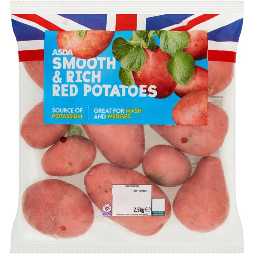 ASDA Smooth & Rich Red Potatoes (2.5kg) Compare Prices & Where To Buy
