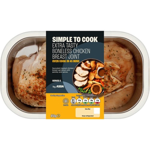 ASDA Savoury Extra Tasty Chicken Breast Steaks (400g) Compare Prices