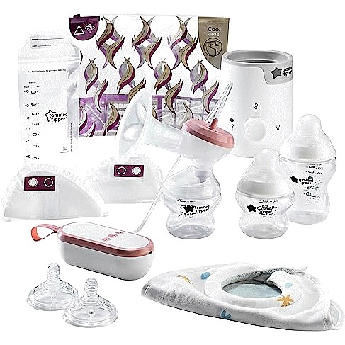 Tommee Tippee Complete Breastfeeding Kit Single Electric Breast Pump