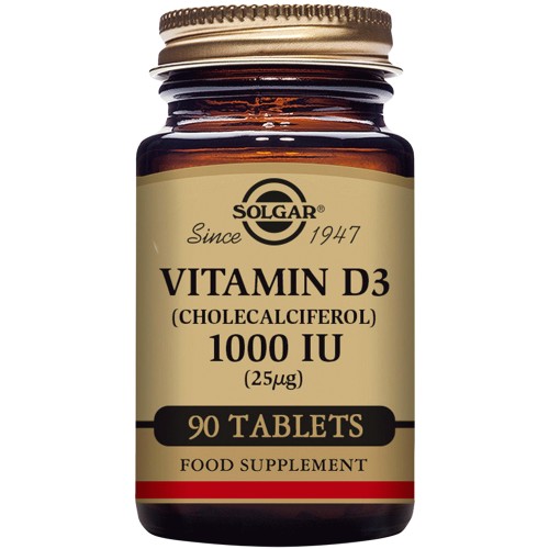 Solgar Vitamin D3 (Cholecalciferol) (90) Compare Prices & Where To