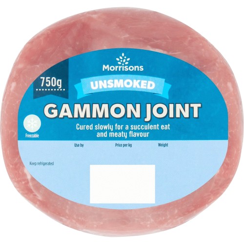 Morrisons Unsmoked Gammon Joint (750g) Compare Prices & Where To Buy