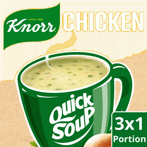 Knorr Goracy Kubek Chicken Soup Instant Mug Hot Cup Instant Soup (5 x