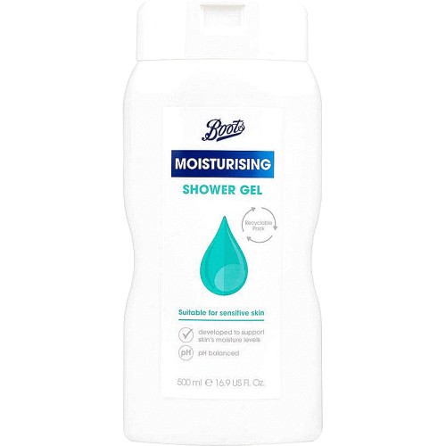 Boots Moisturising Sensitive Shower Gel (500ml) Compare Prices