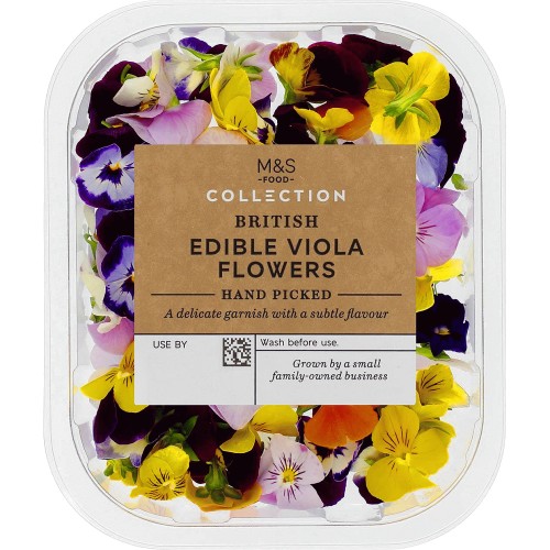 M&S Edible Viola Flowers (7g) Compare Prices & Where To Buy Trolley