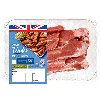 ASDA Extreme Heat Carolina Reaper Pork Ribs (600g) Compare Prices