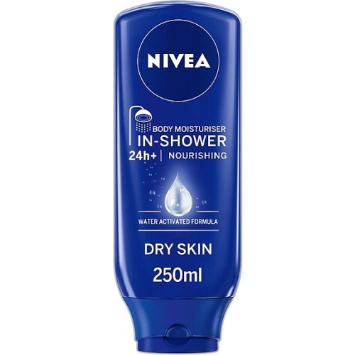 Nivea InShower Body Moisturiser For Dry Skin (250ml) Compare Prices