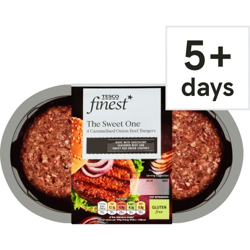 Tesco Bacon Steaks With Cream Cheese & Caramelised Onion (330g