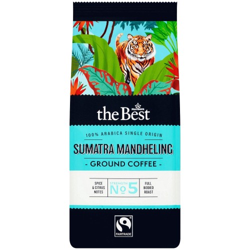 Morrisons The Best Fair Trade Sumatran Ground Coffee (227g) Compare