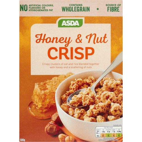 ASDA Honey & Nut Crisp (500g) Compare Prices & Where To Buy Trolley