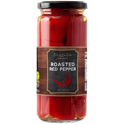 Mezita Roasted Red Peppers (480g) Compare Prices & Where To Buy