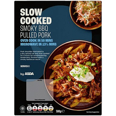 ASDA Smoky BBQ Pulled Pork (500g) Compare Prices & Where To Buy