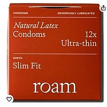 Roam Premium Latex Ultra Thin Condoms (12) Compare Prices & Where To