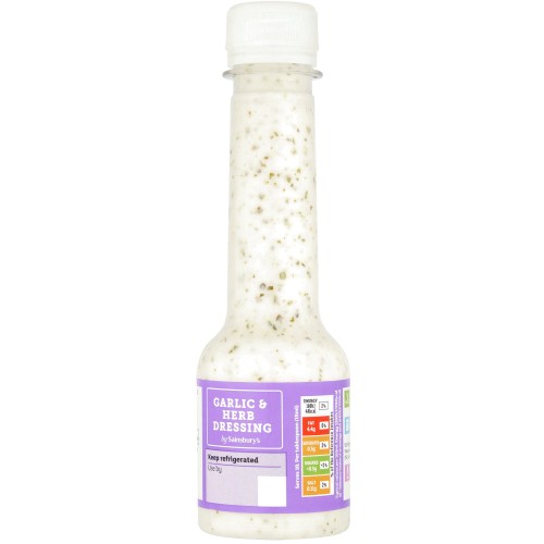 Sainsbury's Garlic & Herb Dressing (150ml) Compare Prices & Where To