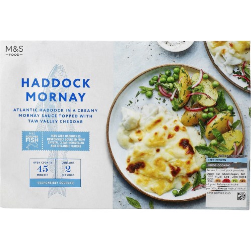 M&S Haddock Mornay Frozen (400g) Compare Prices & Where To Buy