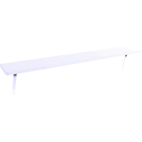 Easy Fit Gloss White Radiator Shelf 60x15 x1.8cm Compare Prices