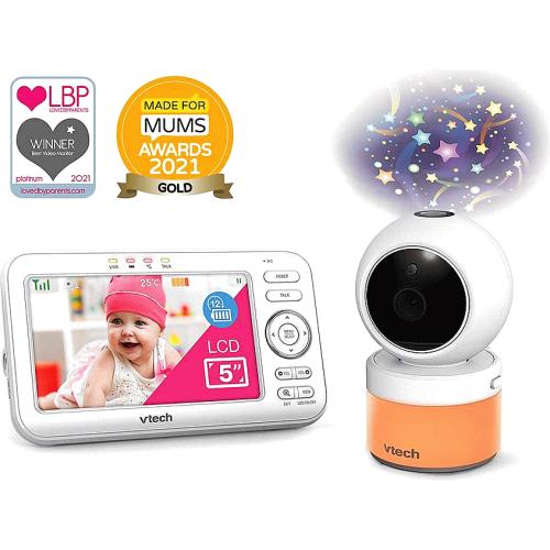 VTech VM5463 5" Tilt and Pan Digital Video Baby Monitor with Camera