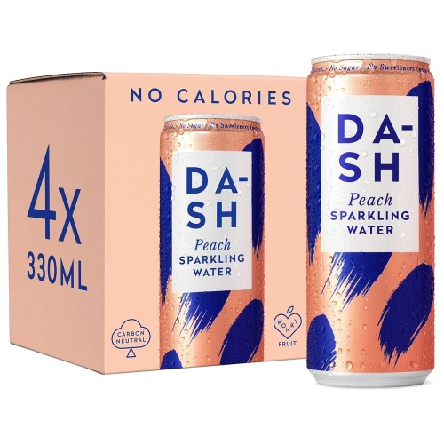 Dash Rhubarb & Fiery Ginger Soda Water Cans 6x200 (6 x 200ml) Compare