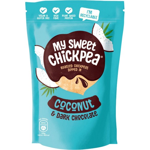 My Sweet Chickpea Coconut & Dark Chocolate Roasted Chickpeas (100g