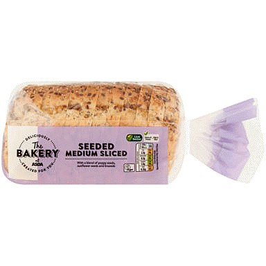 The BAKERY at ASDA Wholemeal Medium Sliced (400g) Compare Prices