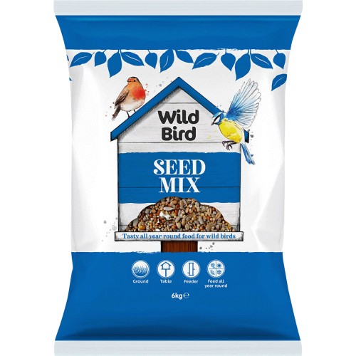 Wild Bird Seed Mix Bird Food (6kg) Compare Prices & Where To Buy