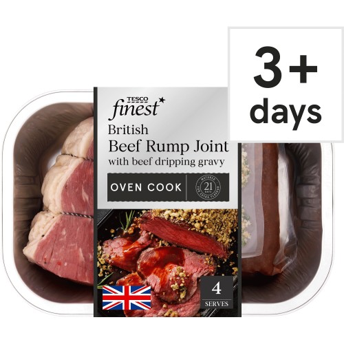 Tesco Finest British Beef Rump Roasting Joint (630g) Compare Prices