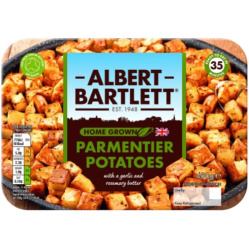 ASDA Rustic & Herby Garlic Parmentier Potatoes (400g) Compare Prices