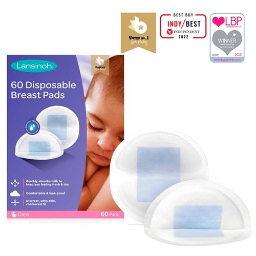Lansinoh Ultra Thin Disposable Nursing Breast Pads (60) Compare