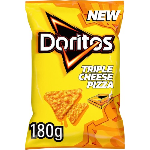 Doritos Triple Cheese Pizza Sharing Tortilla Chips (180g) Compare