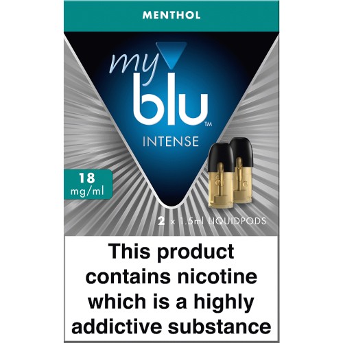 Myblu Liquid Pods 5 Packs of 2 (10 Pods) Blu Pod Vape Refill FREE