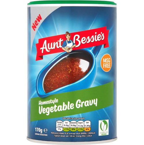 Aunt Bessie's Vegetable Gravy (170g) Compare Prices & Where To Buy
