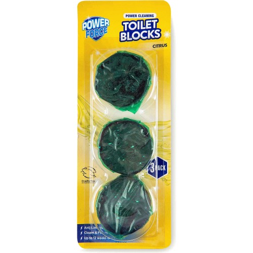 Powerforce Toilet Block Citrus (3) Compare Prices & Where To Buy
