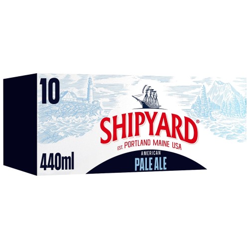 Shipyard American Pale Ale Beer Cans (10 x 440ml) Compare Prices