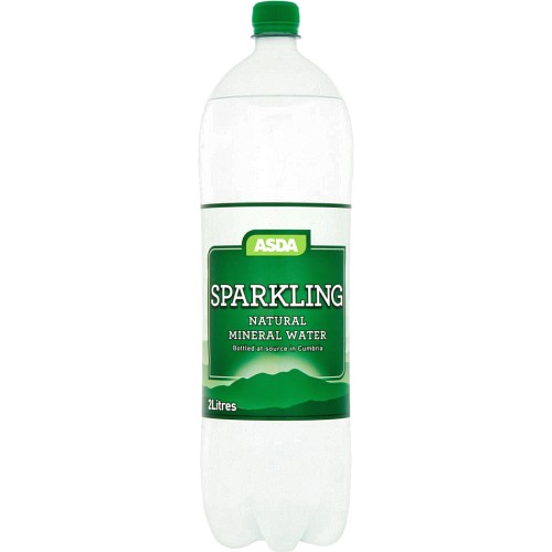 ASDA Sparkling Natural Mineral Water Bottle (2 Litre) Compare Prices