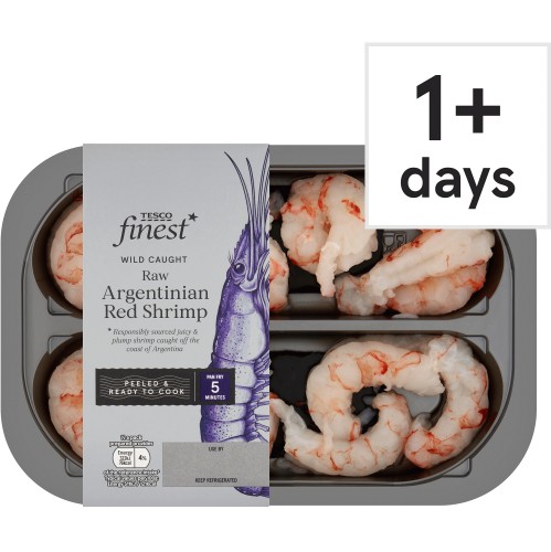 Tesco Finest Raw Argentinian Red Shrimp (180g) Compare Prices & Where