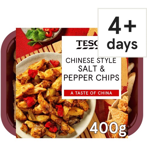 Tesco Chinese Style Salt & Pepper Chips (400g) Compare Prices & Where