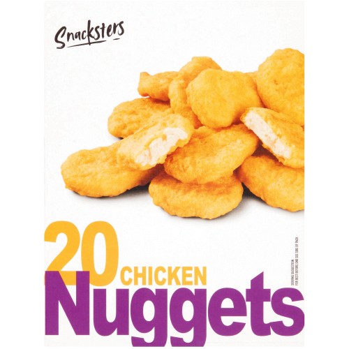 Snacksters 20 Chicken Nuggets (390g) Compare Prices & Where To Buy