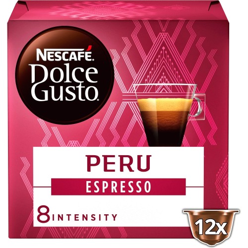 Nescafe Dolce Gusto Peru Cajamarca Espresso Coffee Pods (12) Compare