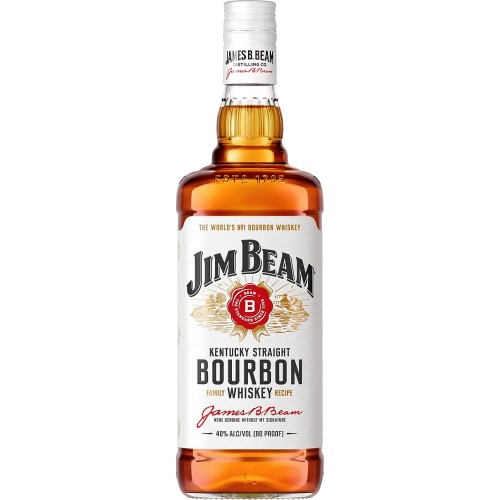 Jim Beam Kentucky Straight Bourbon Whiskey (1 Litre) Compare Prices