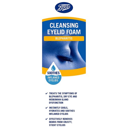 Boots Blepharitis Eye Lid Foam (100ml) Compare Prices & Where To Buy