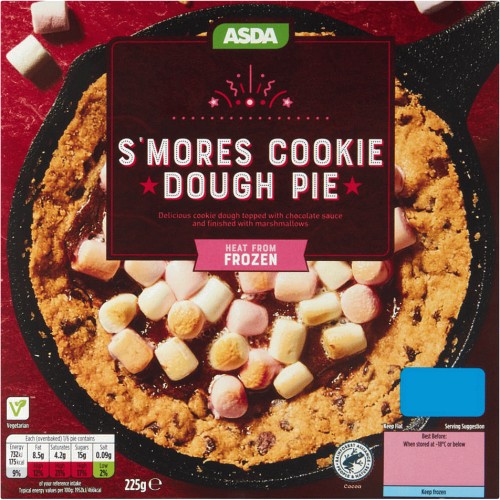 ASDA S'Mores Cookie Dough Pie (225g) Compare Prices & Where To Buy