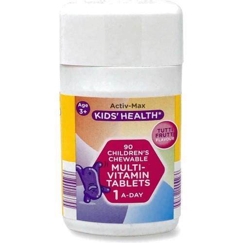 Activmax Children's Chewable Multivitamin Tablets Compare Prices
