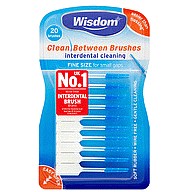 Wisdom Interdental Clean Between Brushes Fine Sized (20) Compare