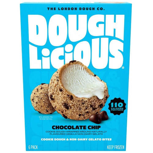 DOUGHLICIOUS Cookie Dough Chi Chocolate Chip (6 x 34g) Compare Prices