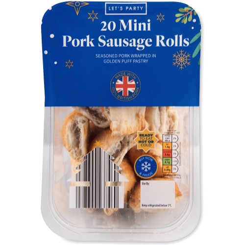 Let's Party Mini Sausage Rolls Compare Prices & Where To Buy