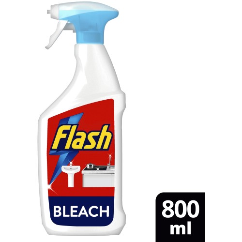 Flash Multipurpose Cleaning Spray with Bleach Eucalyptus Scent for Hard